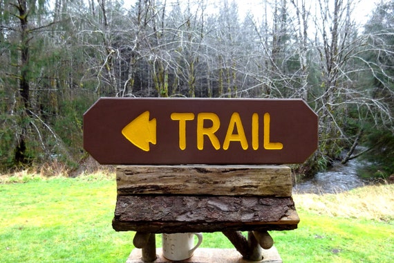 Caution FREE RANGE CHILDREN sign Park style trail road cabin lodge camp campground sign Hand carved routed reflective lettering 946sos