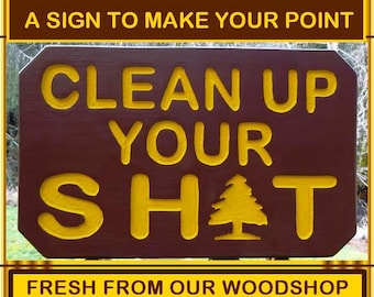 Hand carved Wilderness Conservation National Park Style Sign With Reflective Letters SP941c