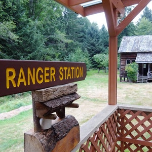 RANGER STATION Office Sign National Park & Forest Service | Etsy