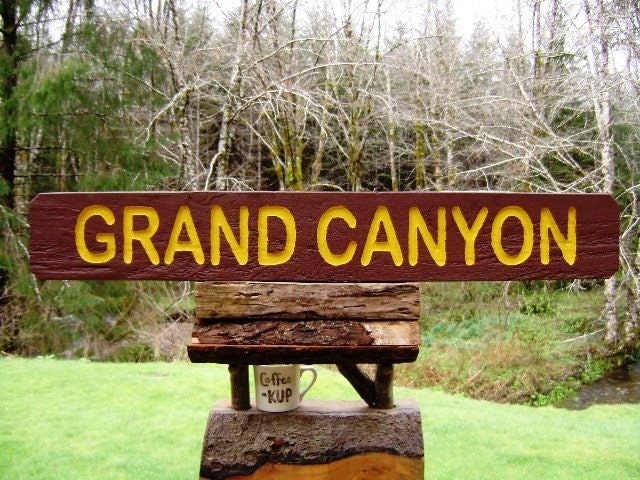 Caution FREE RANGE CHILDREN sign Park style trail road cabin lodge camp campground sign Hand carved routed reflective lettering 946sos