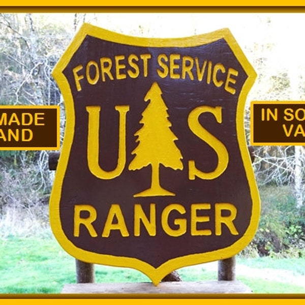 Forest Service Sign Etsy
