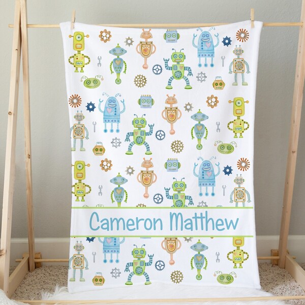 Robot Boy Room Etsy