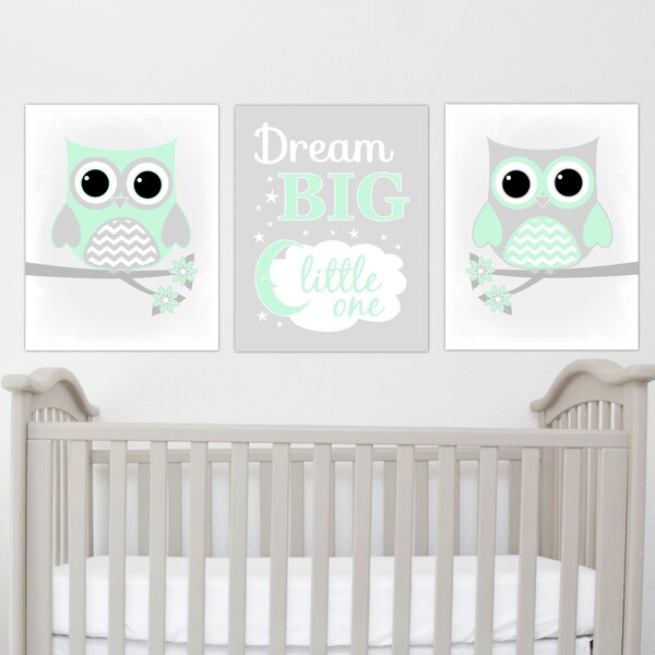 Mint Green Nursery Etsy