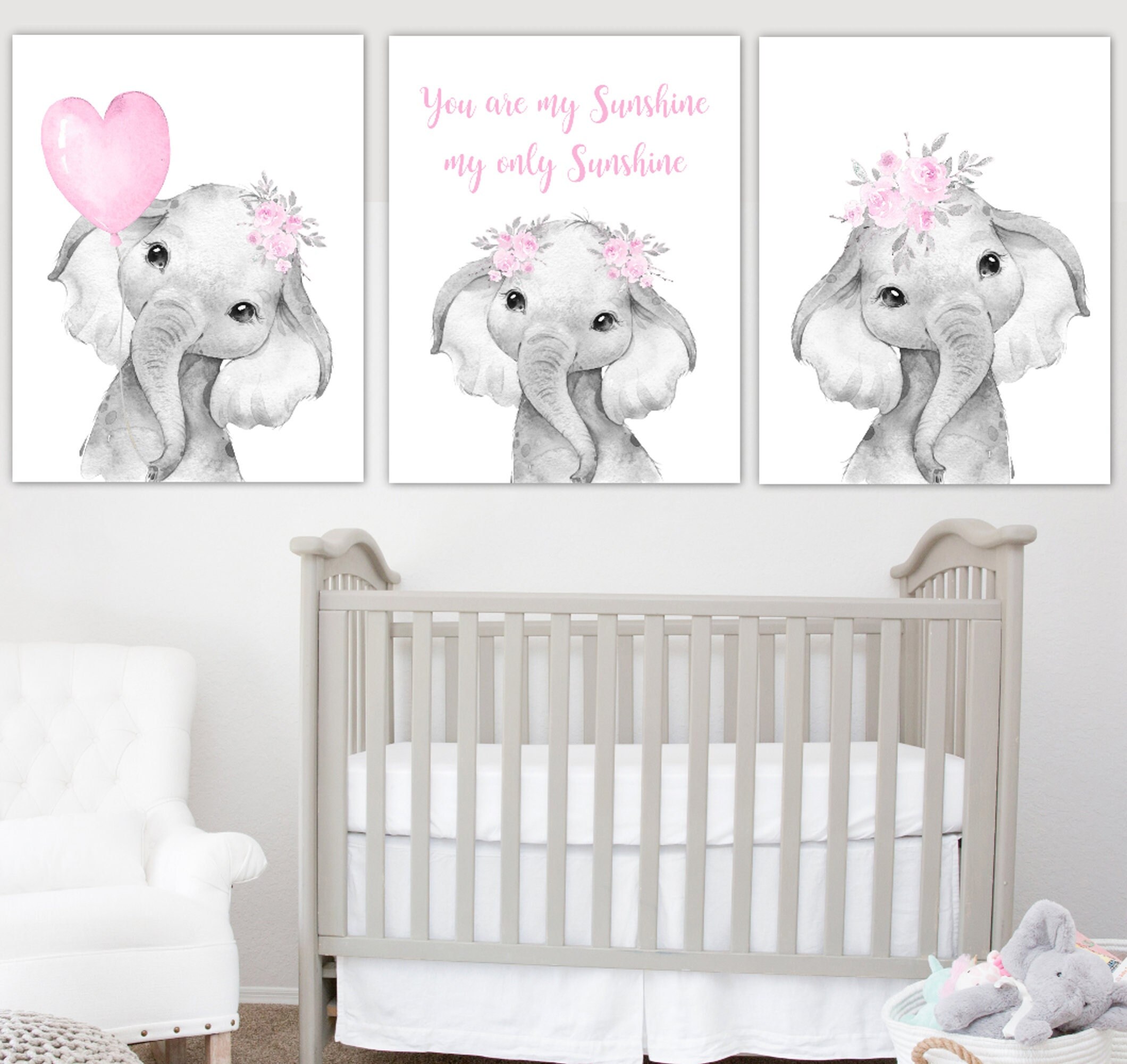 Baby Elephant Wall Art Baby Girl Nursery Wall Art You Are My - Etsy Australia Baby Elephant Wall Art Baby Girl Nursery Wall Art You Are My - Etsy Australia
