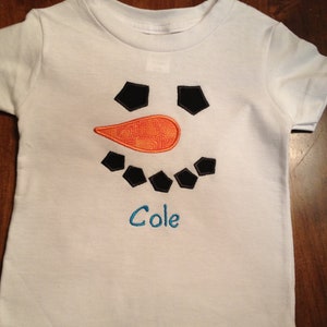 Snowman One Piece for babies or /T-Shirt