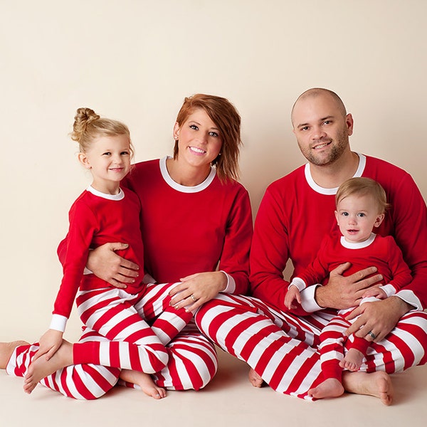 Pre Order Personalized Matching Unisex Family Christmas Pajamas to be shipped in November or early December