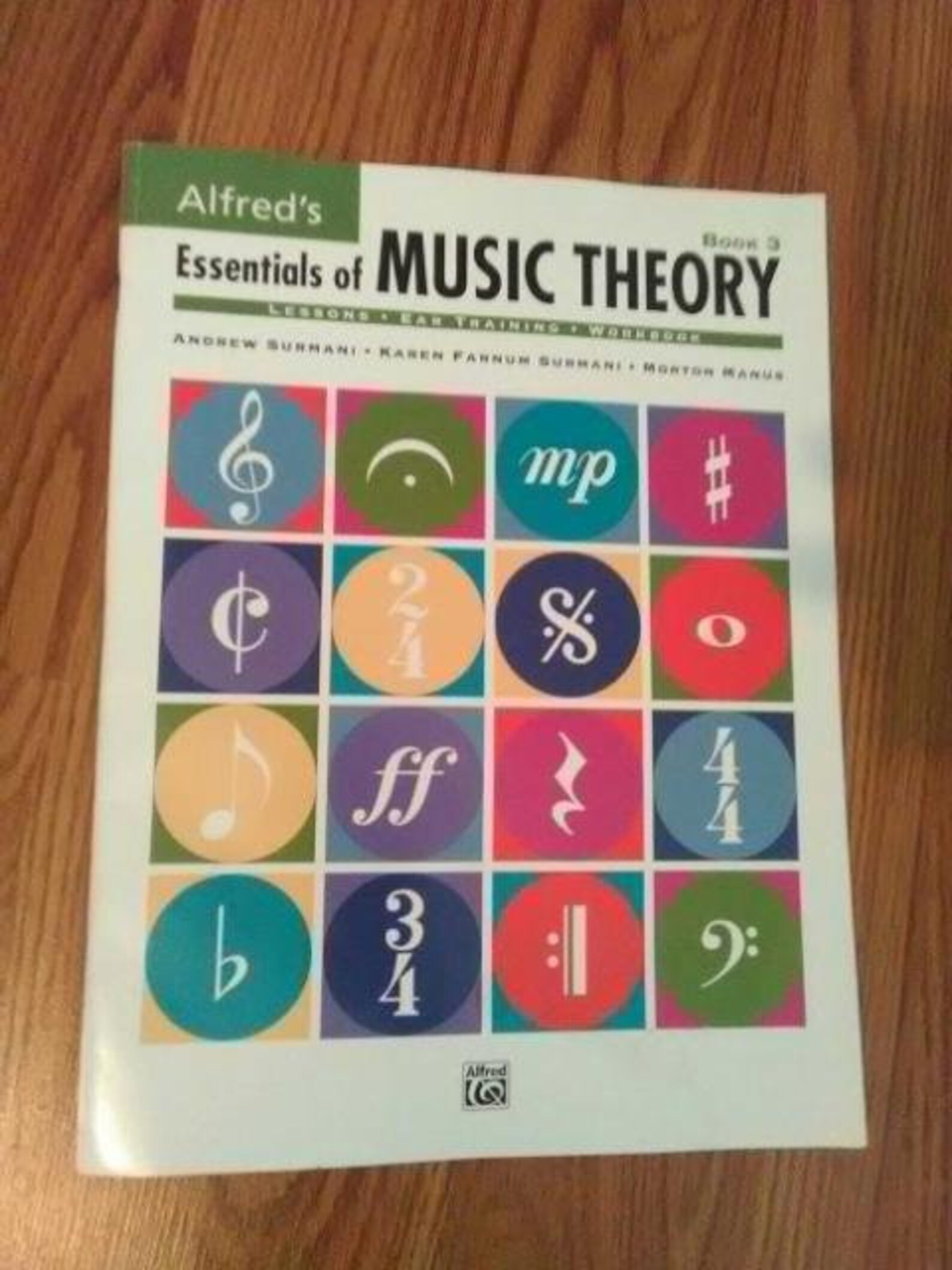 Alfred's Essentials of Music Theory Book 3 1998 Etsy