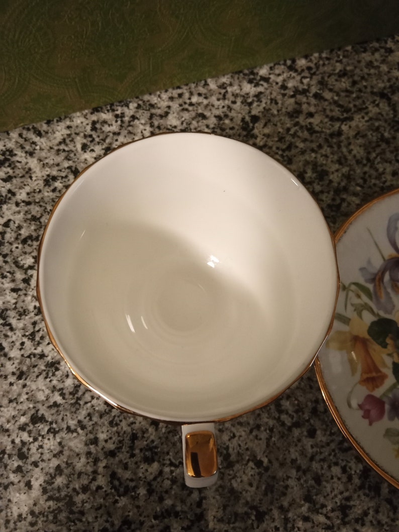 Churchill Brand Queen Fine Bone China Tea Cup Set, Made in England Etsy