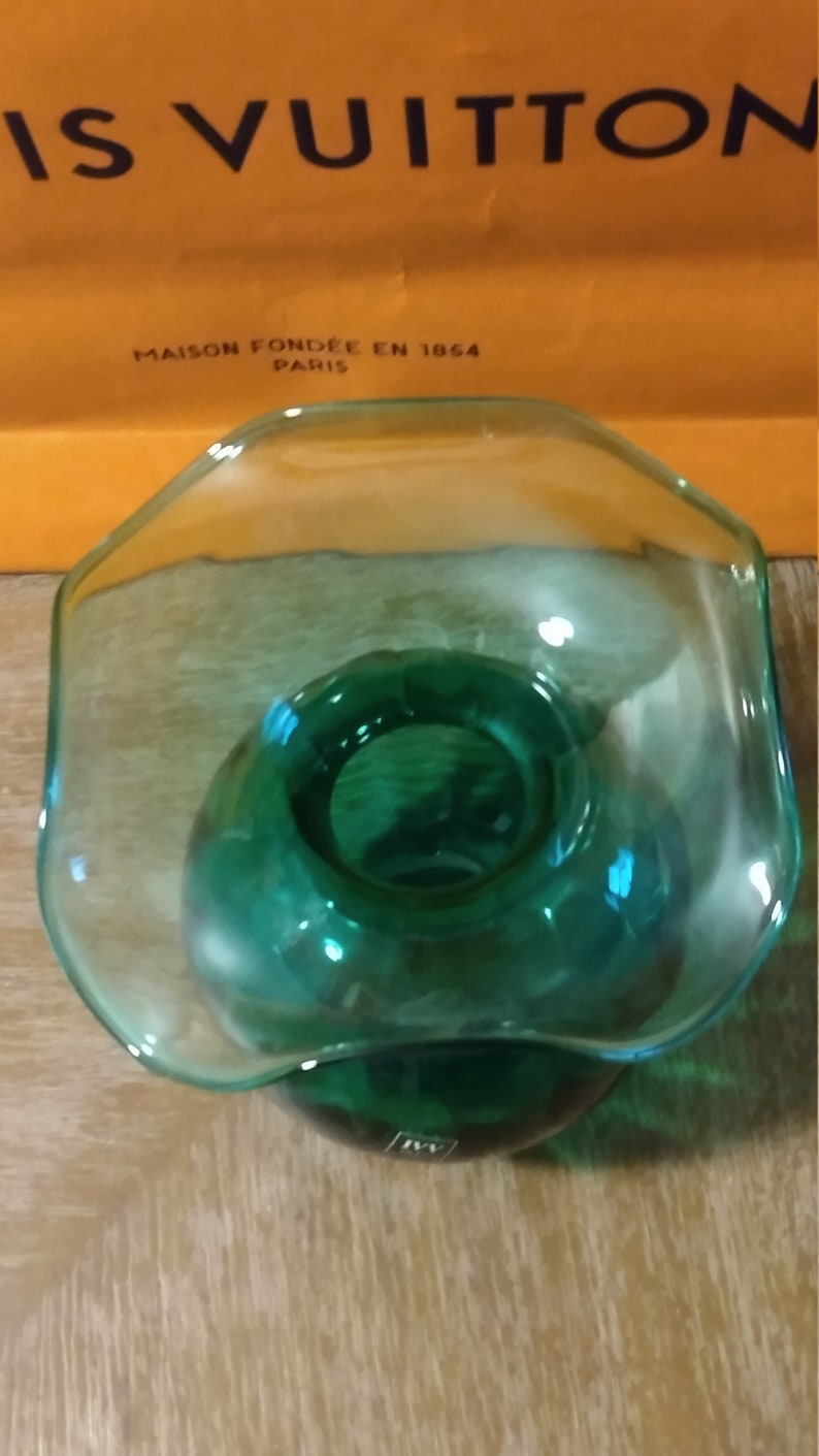 IVV Vase Made in Italy, Green Etsy