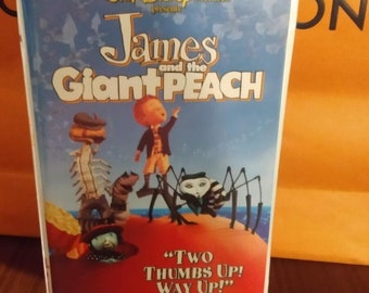 James and the Giant Peach VHS, Walt Disney