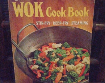 Sunset  WOK Cook Book Stir-Fry  Deep-Fry Steaming 1979