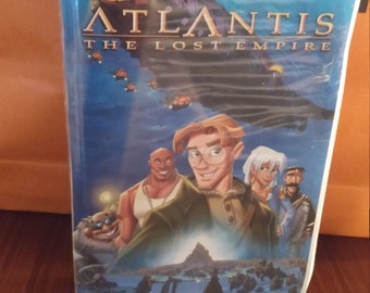 Atlantis The Lost Empire vhs movie