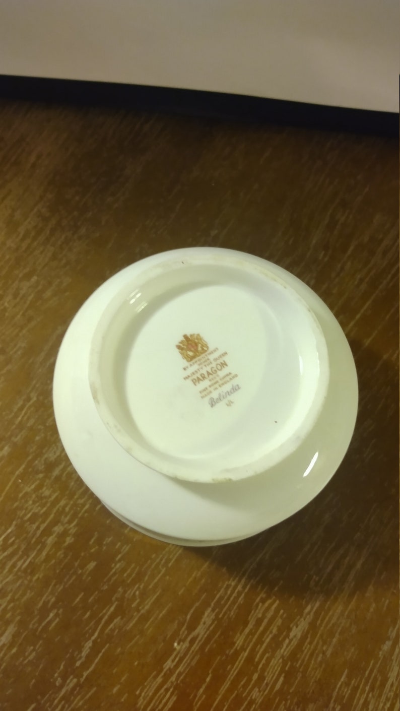 Paragon Belinda Bone China Tea Set Replacements, Made in England Etsy