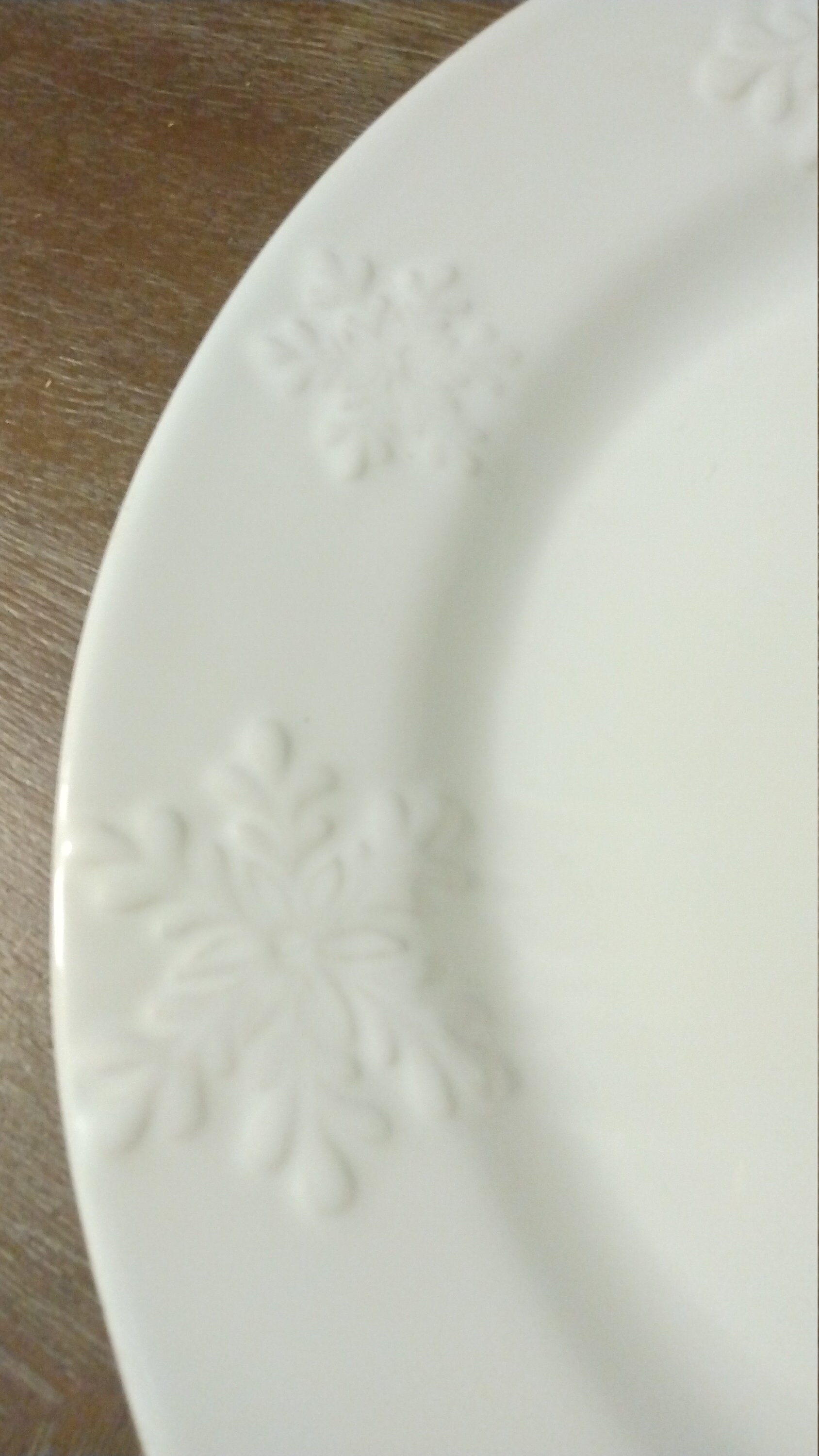 VejiA Beautiful Handmade Tableware 12-Inch Thick-Edged round Plate Ceramic  Plate round Shallow Platter Western Plate Steak Plate Restaurant Plate/10