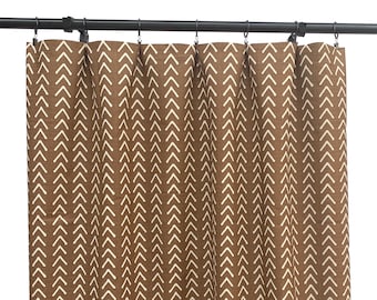 Mud Cloth Curtain Etsy