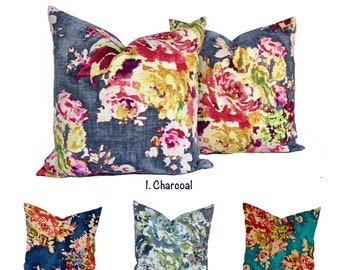 Floral Pillow Cover Etsy