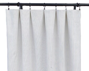 Slate Grey Curtains Etsy