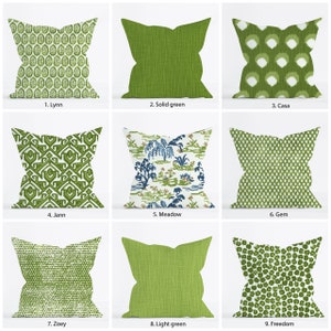 Apple green outdoor pillows sale