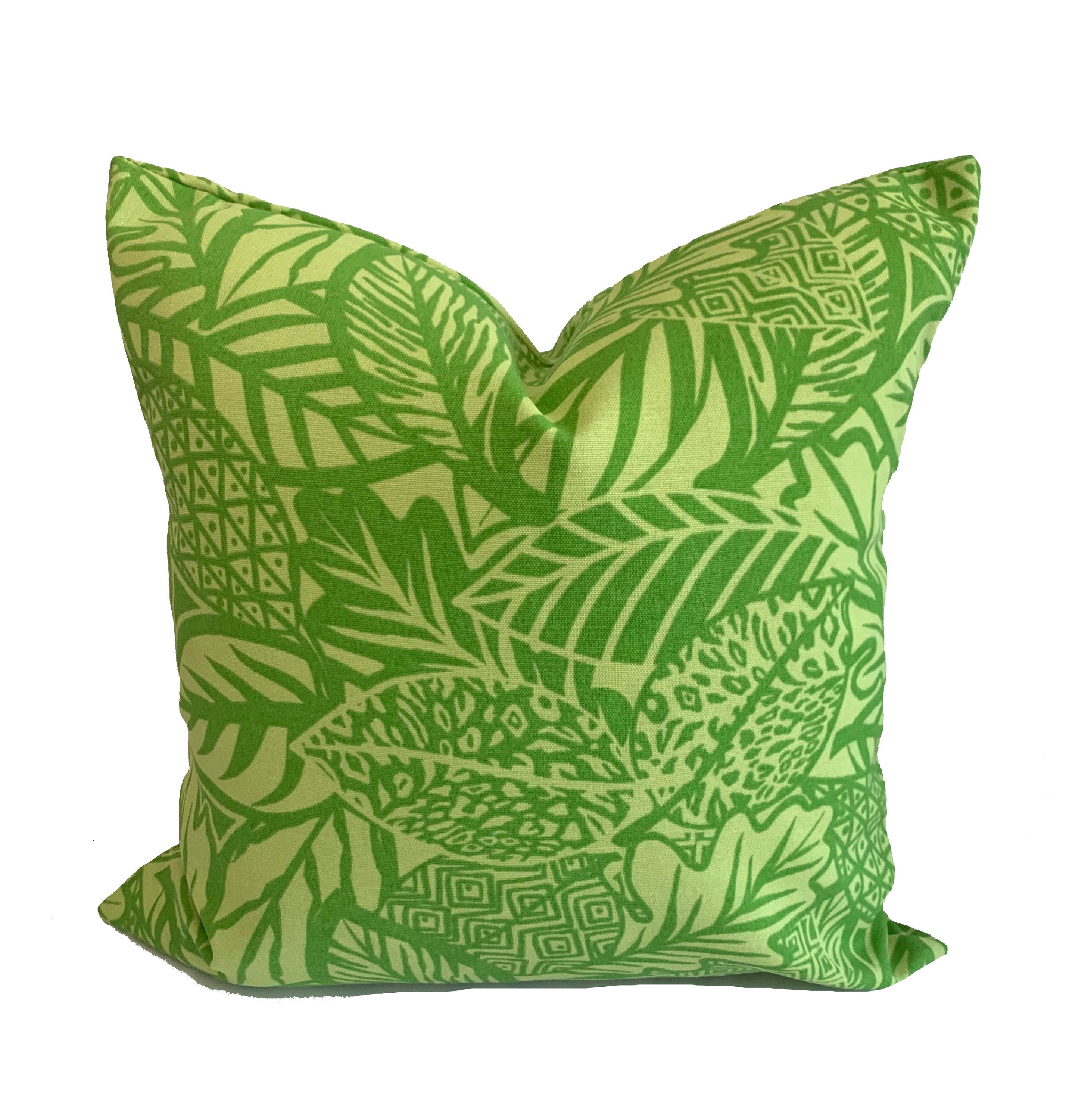 Green and Turquoise Outdoor Pillow Covers Floral Decorative Throw Pillow Turquoise Outdoor Pillow Tropical Striped Outdoor Pillow Etsy Canada