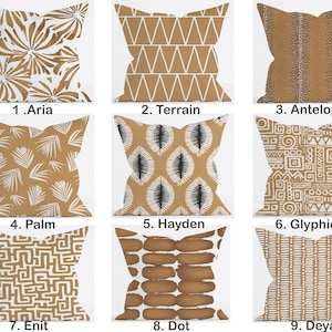 Caramel colored hotsell throw pillows