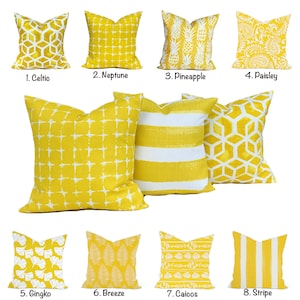 One high quality Outdoor cover, Yellow Pillow Palm Pillow Decorative pillow, Yellow outdoor pillow, accent pillow, Pineapple Pillow