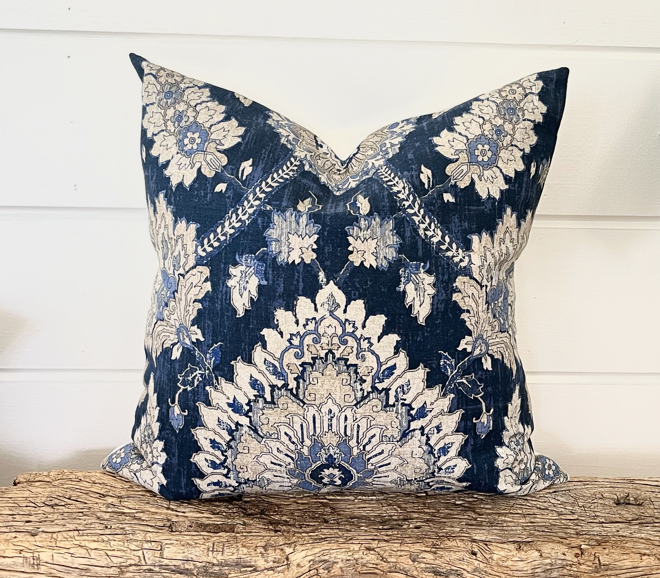 Navy blue pillow case hot sale