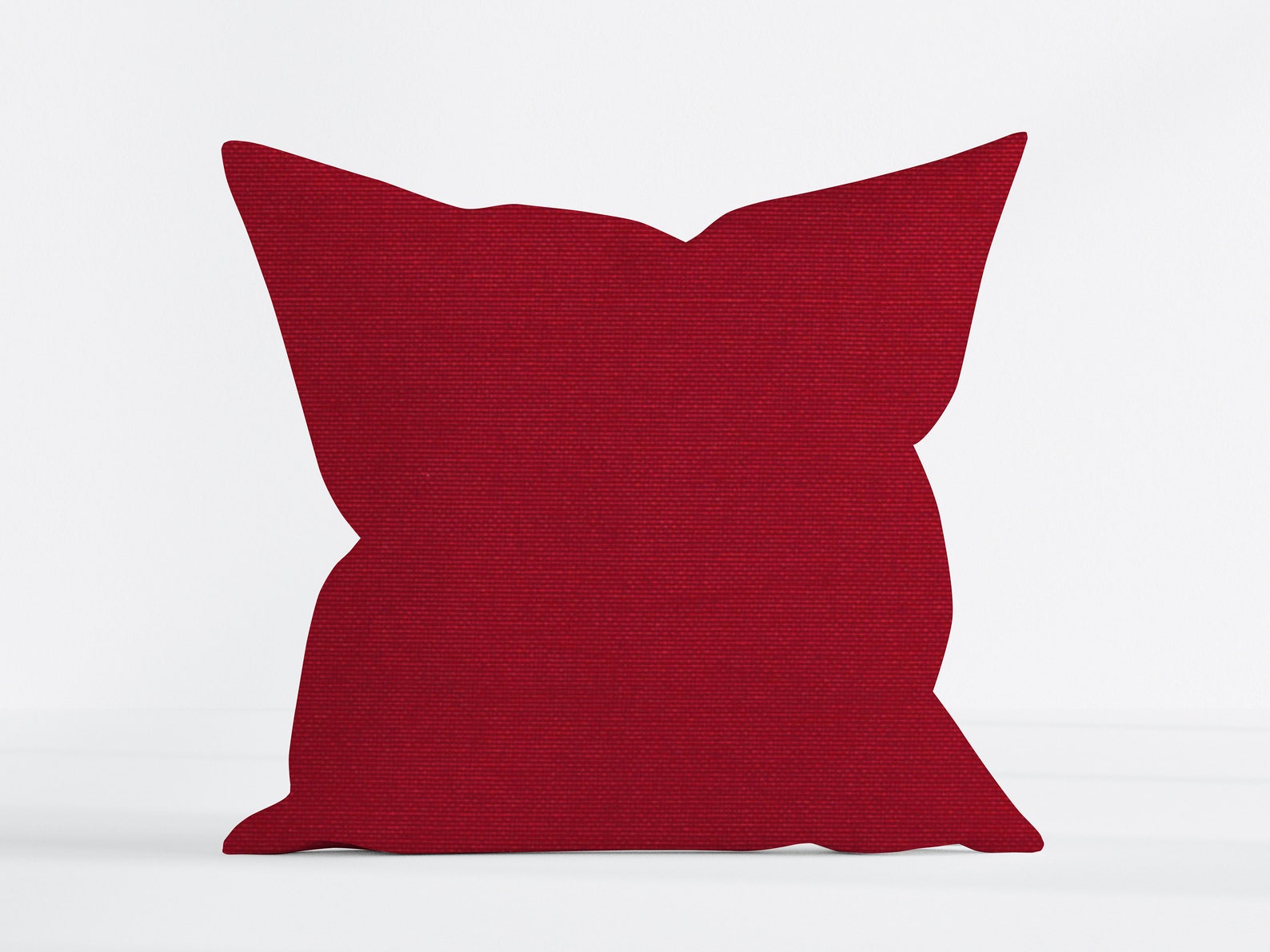 Red Outdoor Pillow Covers Red Stripe Pillow Decorative Etsy