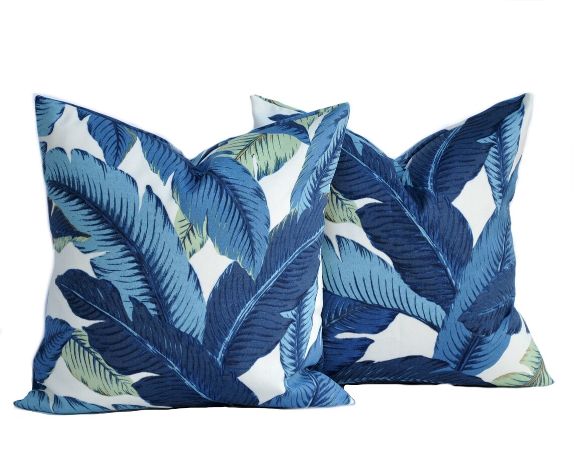 2 Tommy Bahama Pillow Covers Cushion Decorative Throw Etsy