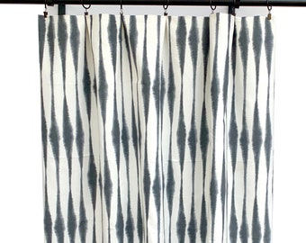 Black and white checkered Curtains, Checkered Curtain,  2 Curtain Panels, Curtains, Home Decor, Black and white Curtain