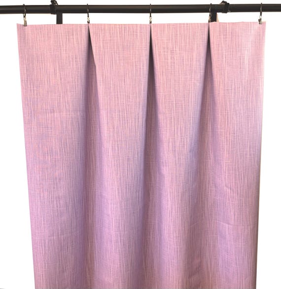 Lilac Purple Curtains, Purple Curtains, Purple Stripe Floral Solid