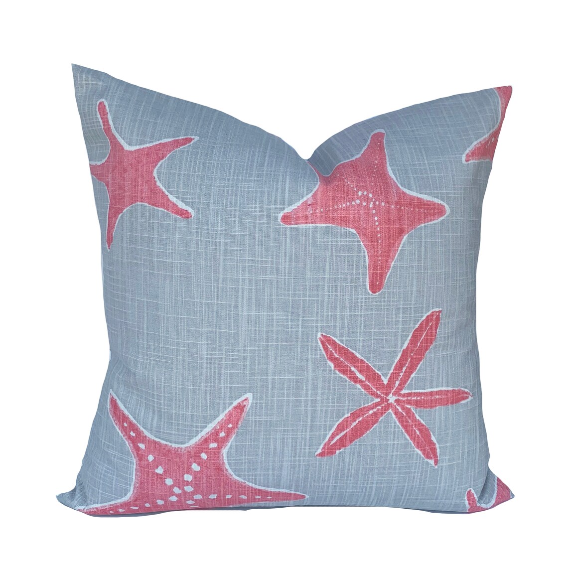 Coastal Pillow Cover Coral Pillow Beach Decorative Pillow Etsy UK