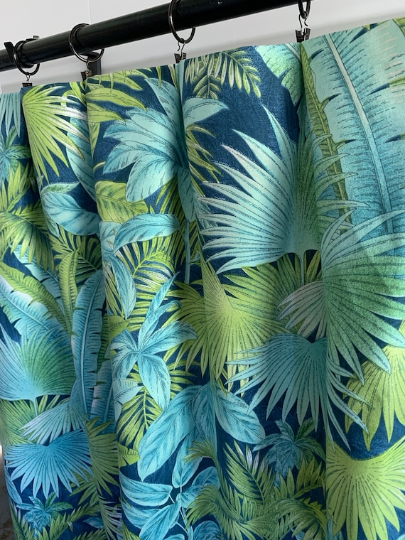 Tommy Bahama Curtain Panels Tropical, Tommy Bahama Palm Tree Shower Curtain