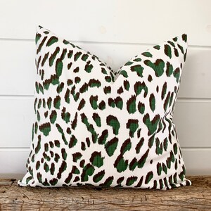 Pine Green Pillow Cover, Mid Century Cushion, Decorative Pillow, Throw ...