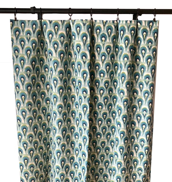 Pea Feather Curtains Lime Green Palm Navy Blue Curtain Australia Pea Feather Curtains Lime Green, Green Blue Curtains Color