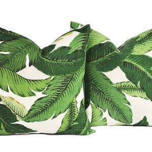 2 Tommy Bahama kussen dekt, kussen, decoratieve gooien kussen, Palm boom kussen, accent kussen, outdoor kussen, kussensloop