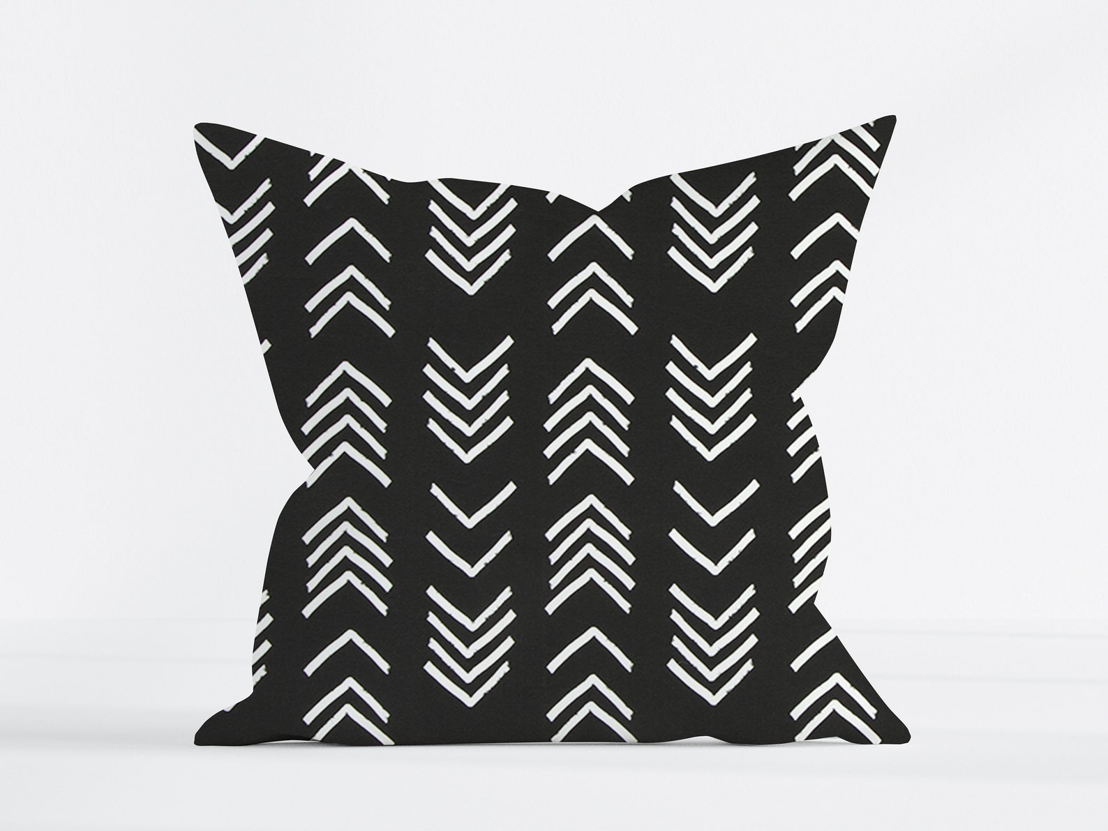 Black Outdoor Pillow Cover Black Pillow Decorative Throw Etsy