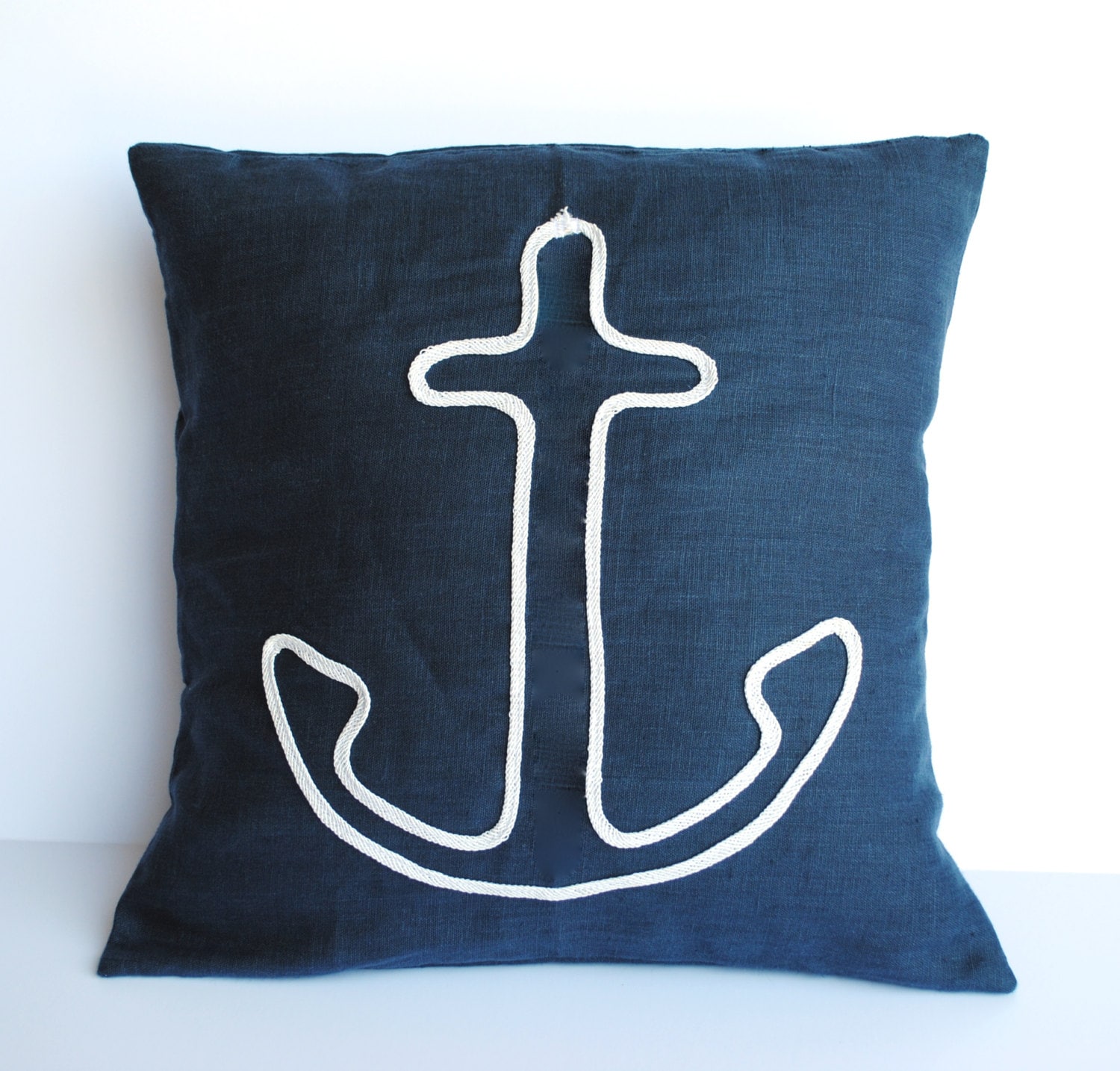 One Nautical Pillow Cover Cushion Decorative Throw Pillow Etsy