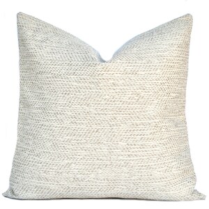 One high quality Woven Magnolia pillow cover, Beige pillow, cushion, decorative throw pillow, decorative pillow, Charcoal grey Pillow