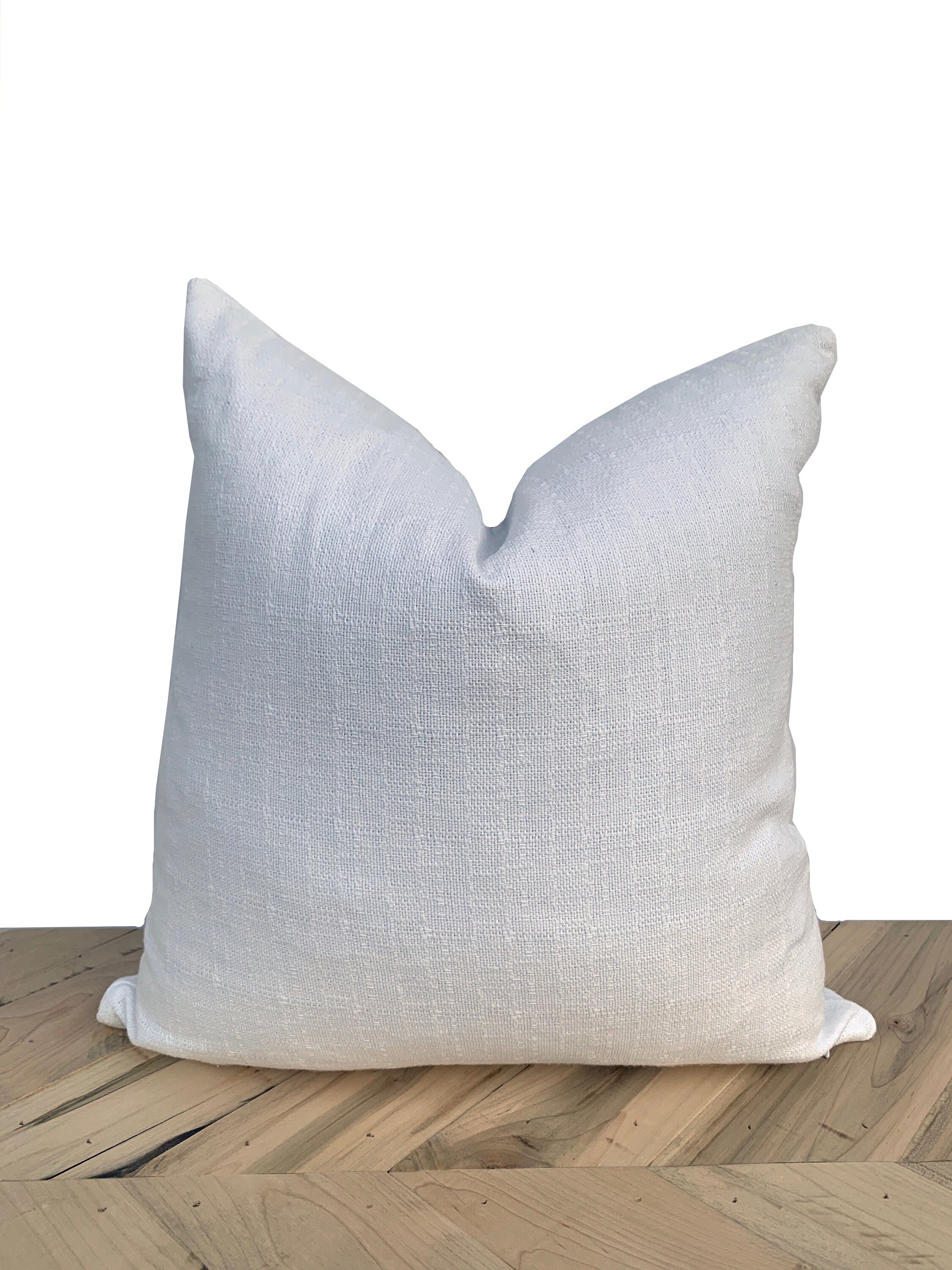 Faux Leather Pillow cover textured cream pillow brown Etsy