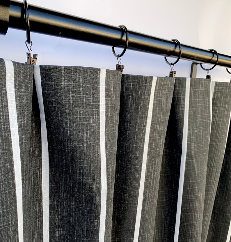 Black and white Curtains Bohemian Arrow Curtain 2 Curtain Etsy