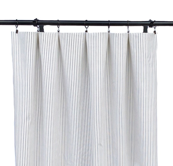 Magnolia Curtains Striped Pin Charcoal Curtain 2 Uk Magnolia Curtains Striped Pin, Black And White Striped Curtains Uk