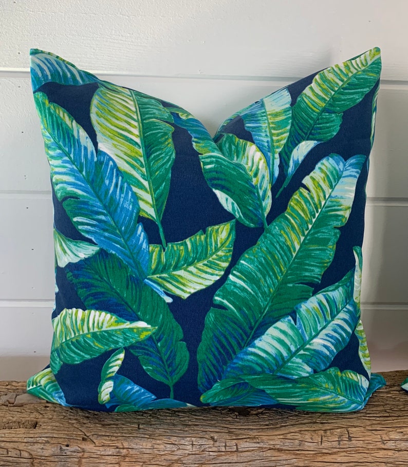 Two Outdoor Pillow Covers Cushion Decorative Throw Pillow Etsy