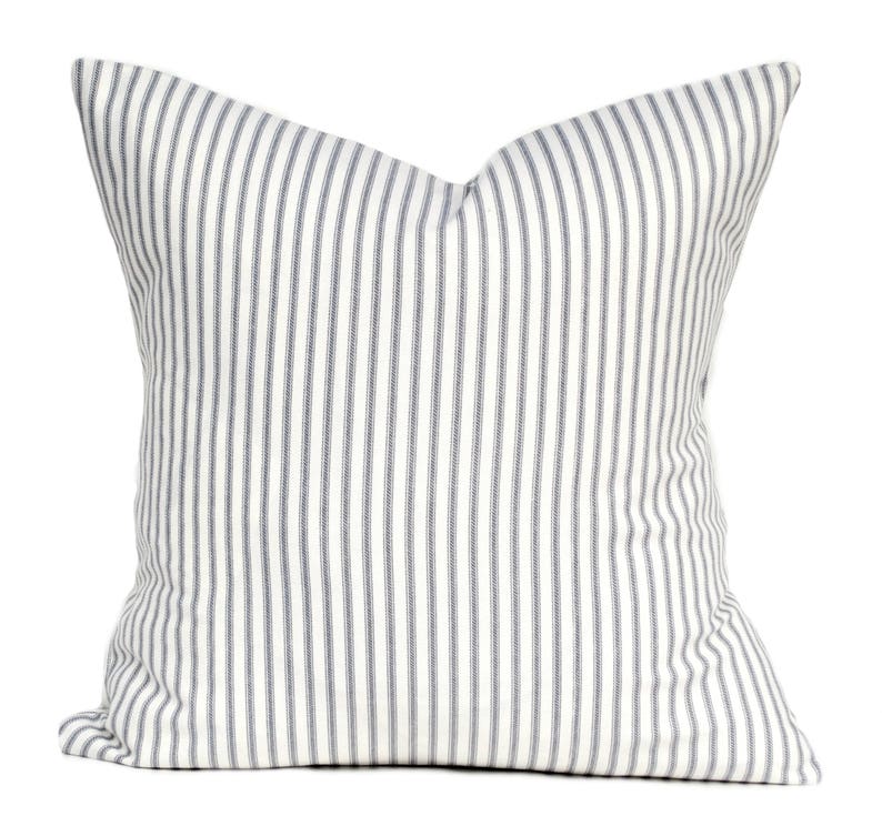 Two High Quality Magnolia Pillow Covers Slate Grey Pillow Etsy