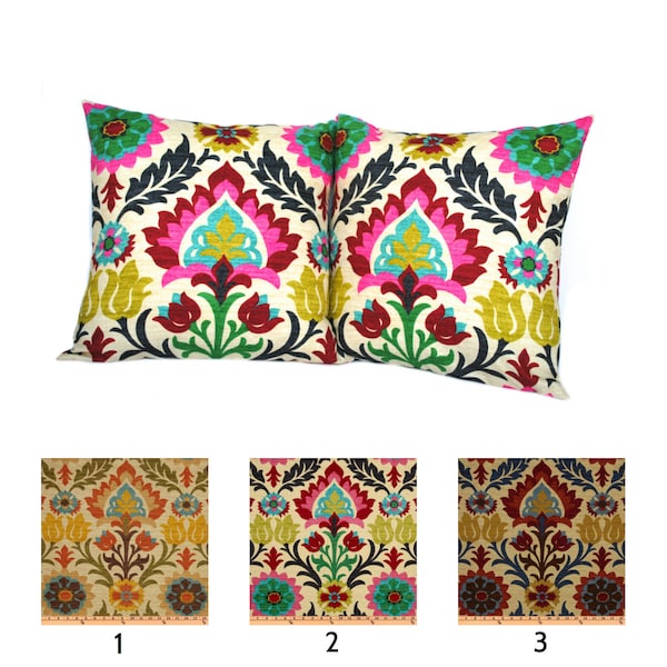SALE ONE Waverly Santa Maria Desert Flower pillow covers, cushion, decorative throw pillow, decorative pillow, accent pillow, 18x18 pillow