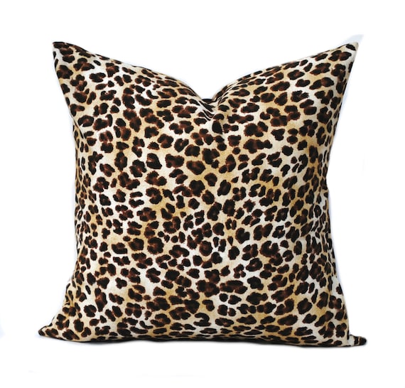 One Animal Print Pillow Covers Home Decor Decorative Etsy