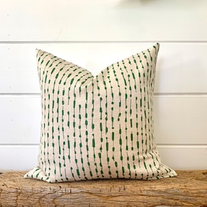One Scott Living pillow cover, Dark Green Medallion Pillow, decorative throw pillow,  Hunters Green pillow, accent pillow