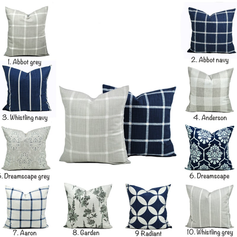 Light Blue Throw Pillow - Etsy