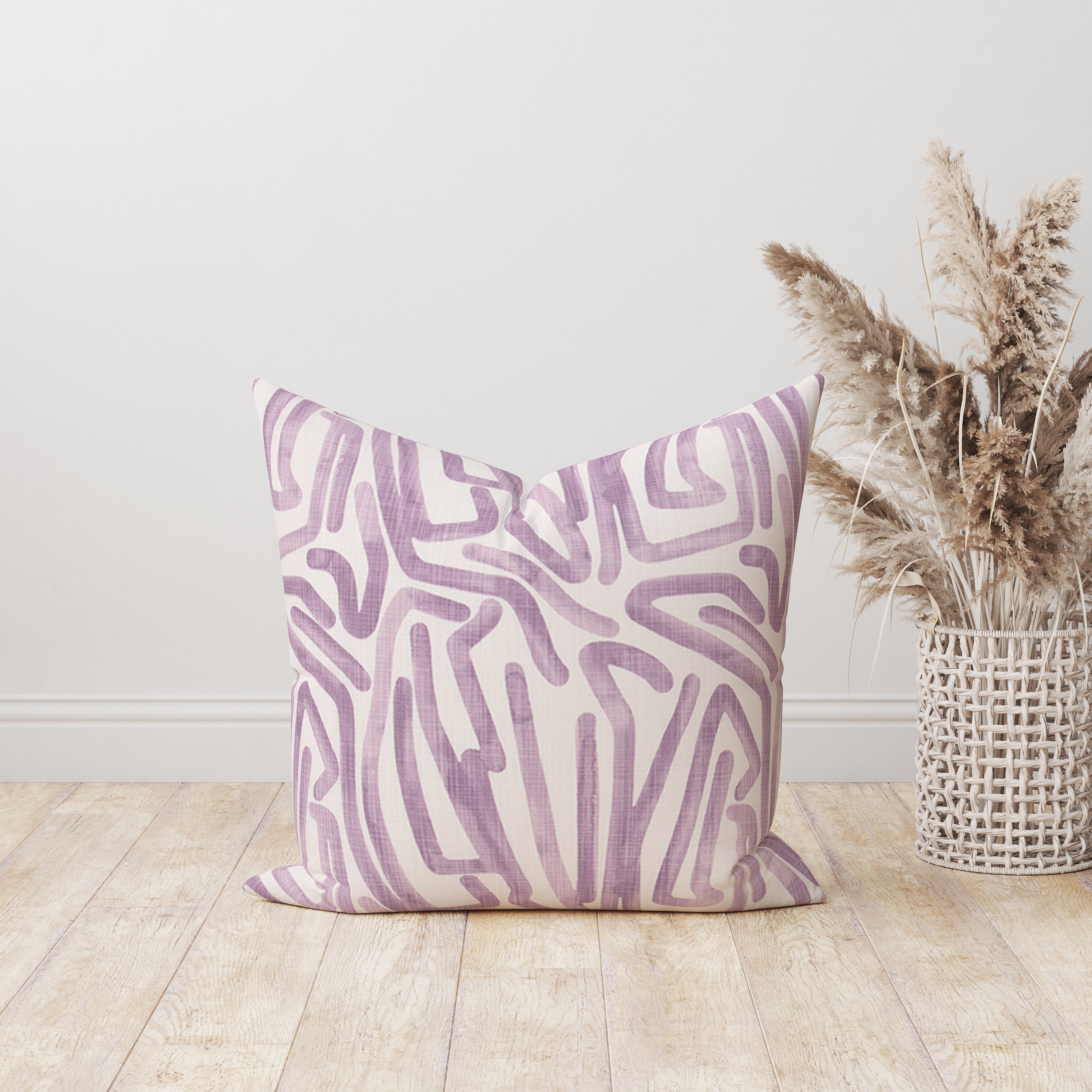 Purple and white throw pillows hotsell