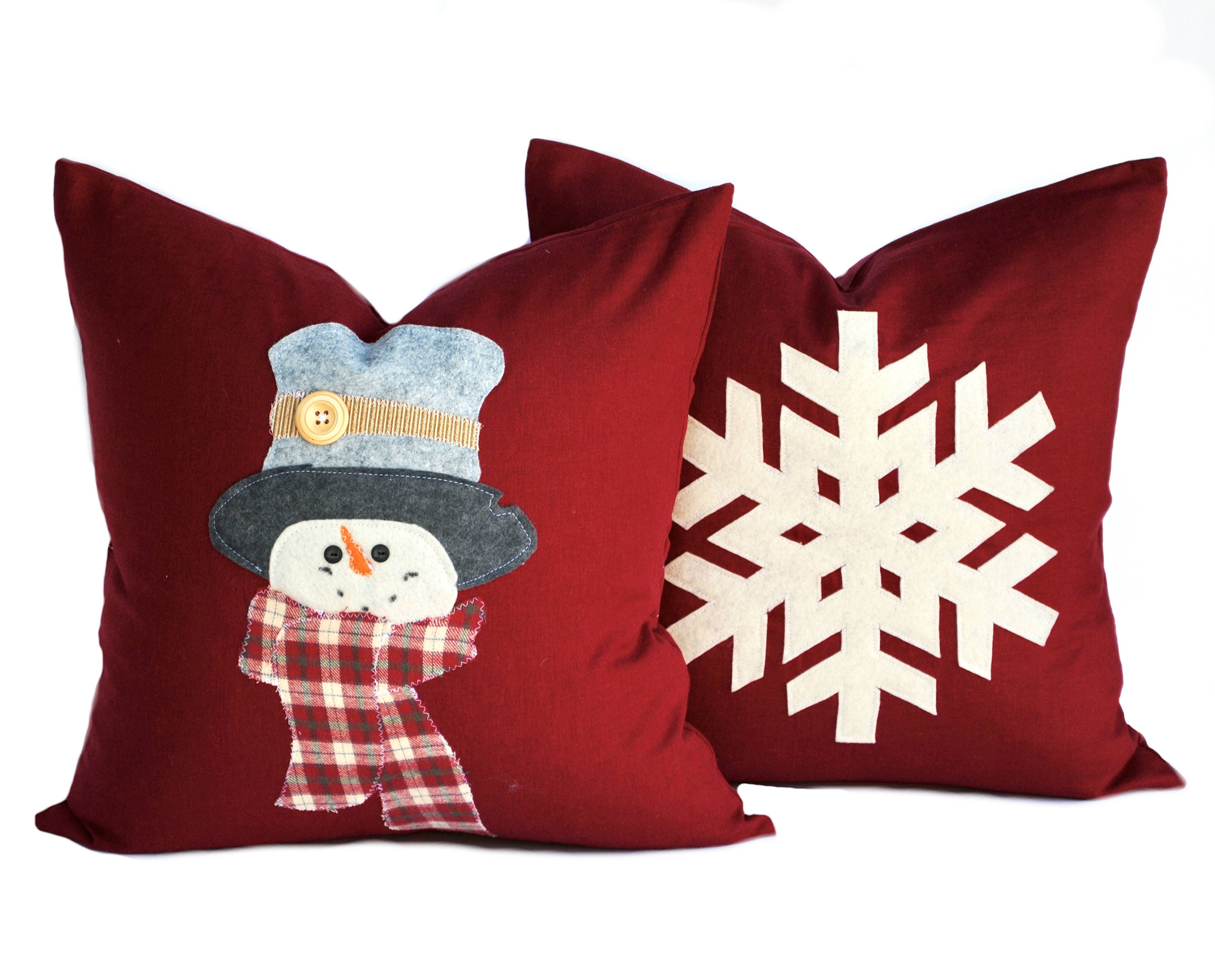 One Christmas Pillow Cover Holiday Pillows Christmas Pillow Etsy