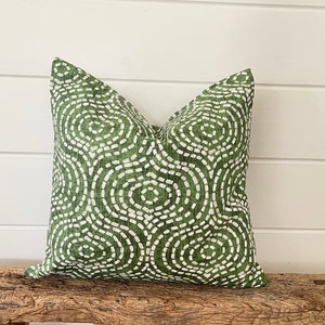 Pine Green Pillow Cover, Mid Century Cushion, Decorative Pillow, Throw ...